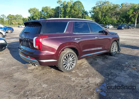 2024 Hyundai Palisade Calligraphy from USA, damaged, VIN KM8R74GE8RU707389